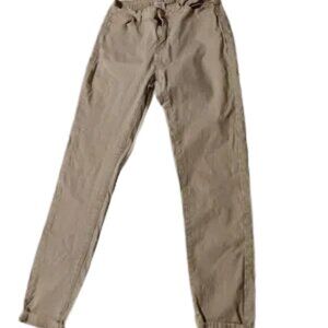 2Luver Stylish Women's Tan Straight Leg Jeans Juniors